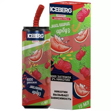 ICEBERG XXL 6000 - Малина арбуз - фото 10786