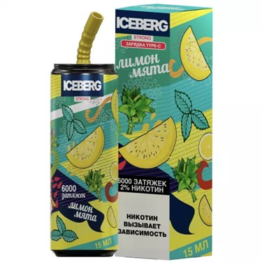 ICEBERG XXL 6000 - Лимон мята - фото 10787