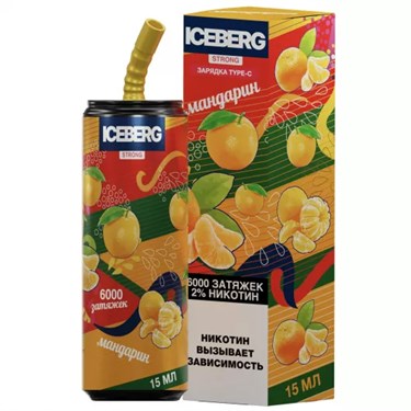 ICEBERG XXL 6000 - Мандарин - фото 10801