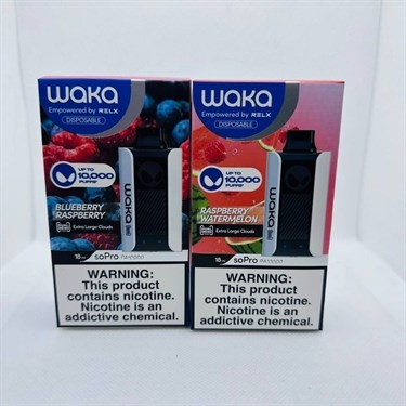 Одноразовые электронные сигареты WAKA 10000 English - Dark cherry (Вишня) 4668 - фото 11832