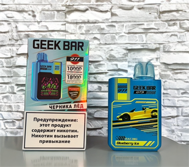 Geek Bar 911 - 18000 затяжек - Клубника-арбуз-холодок 4816 - фото 12025