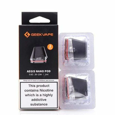 GeekVape Aegis Nano 0.6ohm (2 штуки) CartridgeGeekVapeAegisNano0.6 - фото 4585