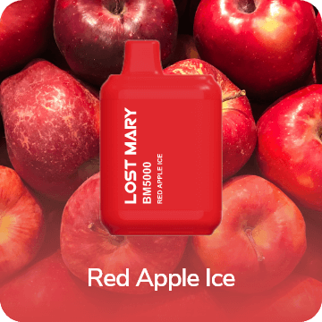 LOST MARY BM 5000 - Red Apple Ice (Красное Яблоко со Льдом) - фото 5542