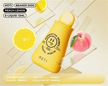 MOTI Beaker 5000 - Peach Lemon - фото 7052