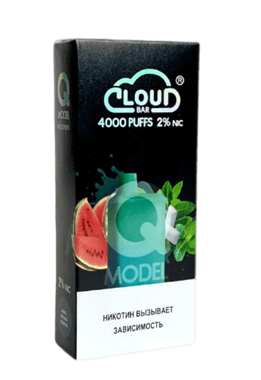 CLOUD BAR Q MODEL 4000 - Арбузная Мятная Жвачка CLOUDBARQMODEL4000АрбузнаяМятнаяЖвачка - фото 9963