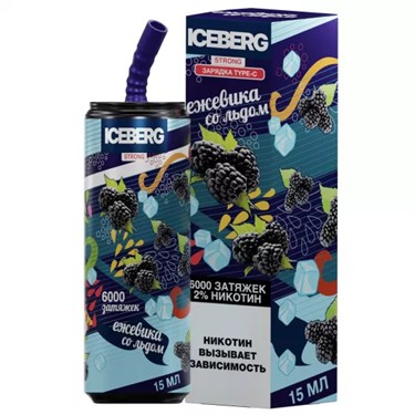 ICEBERG XXL 6000 - Ежевика со льдом