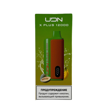 UDN BAR X PLUS 12000 Банан дыня 5158