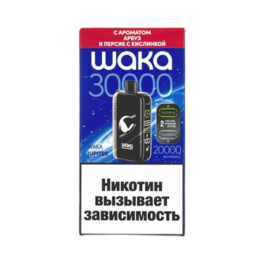 WAKA DM 30000 Арбуз и персик с кислинкой 5500