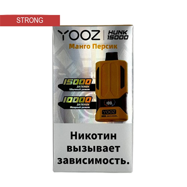 YOOZ HUNK 15000 Манго персик 5576