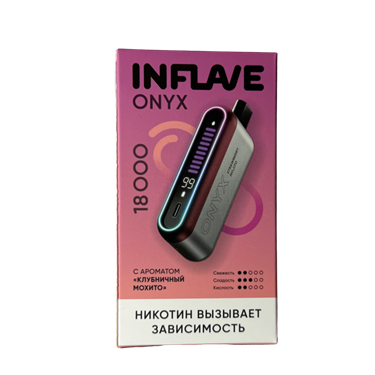 INFLAVE ONYX 18000 Клубничное мохито 5688