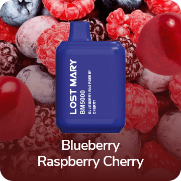 LOST MARY BM 5000 - Blueberry Raspberry Cherry (Черника, Малина и Вишня)