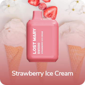 LOST MARY BM 5000 - Strawberry Ice Cream (Клубничное Мороженое)