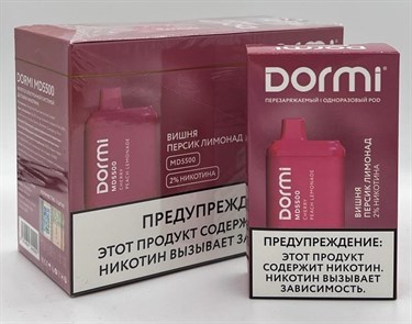 DORMI MD 5500 - Cherry Peach Lemonade (Вишнево-Персиковый Лимонад) DORMIMD5500CherryPeachLemonade(Вишнево-ПерсиковыйЛимонад)