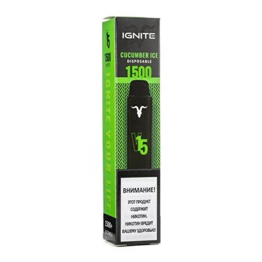 Ignite Cucumber Ice (Ледяной огурец) 1500 затяжек