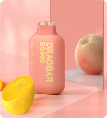DRAGBAR B5000 - Peach Mango