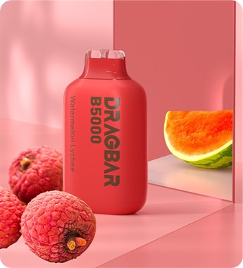 DRAGBAR B5000 - Watermelon Lychee DRAGBARB5000WatermelonLychee