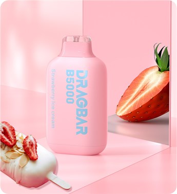 DRAGBAR B5000 - Strawberry ice cream