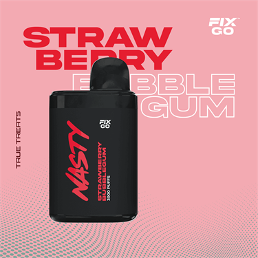 Nasty Fix GO 3000 — Strawberry Bubblegum