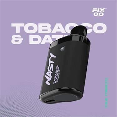 Nasty Fix GO 3000 — Tobacco & Dates