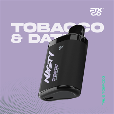 Nasty Fix GO 3000 — Tobacco & Dates NastyFixGO3000Tobacco&Dates