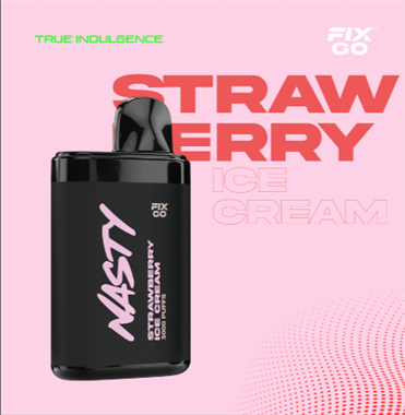 Nasty Fix GO 3000 — Strawberry Ice Cream