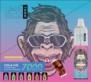 RANDM TORNADO 7000 - Cola Ice