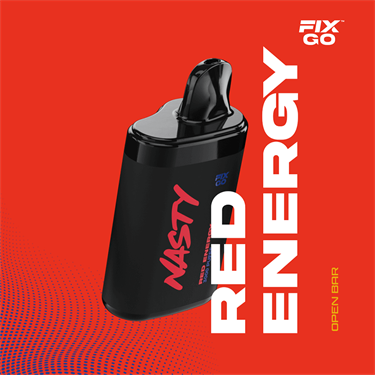 Nasty Fix GO 3000 — Red Energy NastyFixGO3000RedEnergy