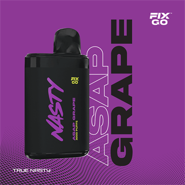 Nasty Fix GO 3000 — Grape NastyFixGO3000Grape