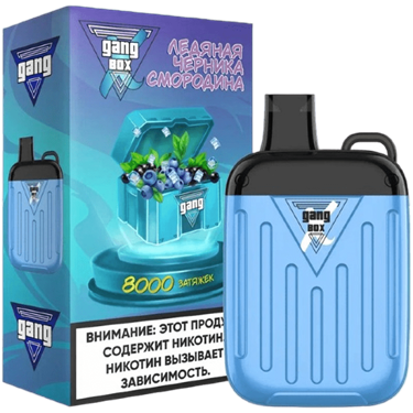GANG XBOX 8000 - Ледяная Черника-Смородина