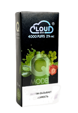 CLOUD BAR Q MODEL 4000 - Алое Виноград Клубника